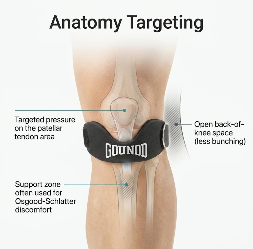 FlexRelief™ Patellar Tendon Strap — Balení 2 ks