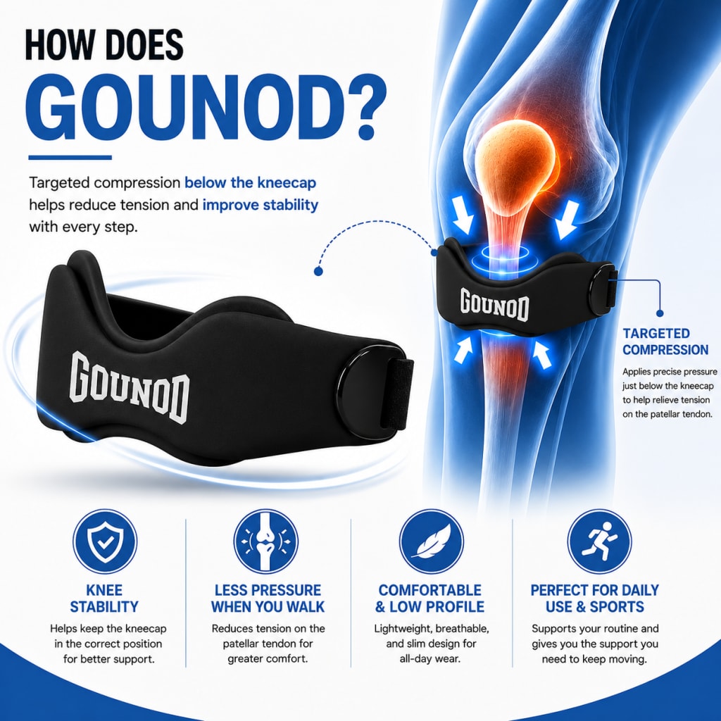 FlexRelief™ Patellar Tendon Strap