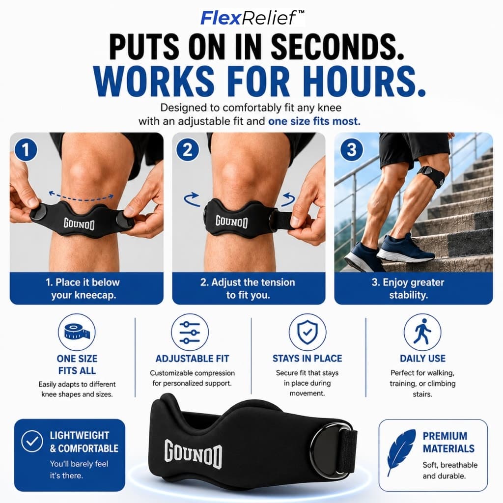FlexRelief™ Patellar Tendon Strap
